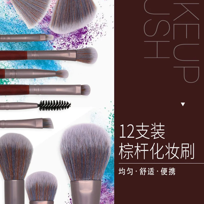 Makeup Brushes Set Powder Foundation Eyeshadow Make Up Brushes Cosmetics Soft Synthetic Hair 12pcs
Makeup Brushes Set Powder Foundation Eyeshadow Make Up Brushes Cosmetics Soft Synthetic Hair 12pcs