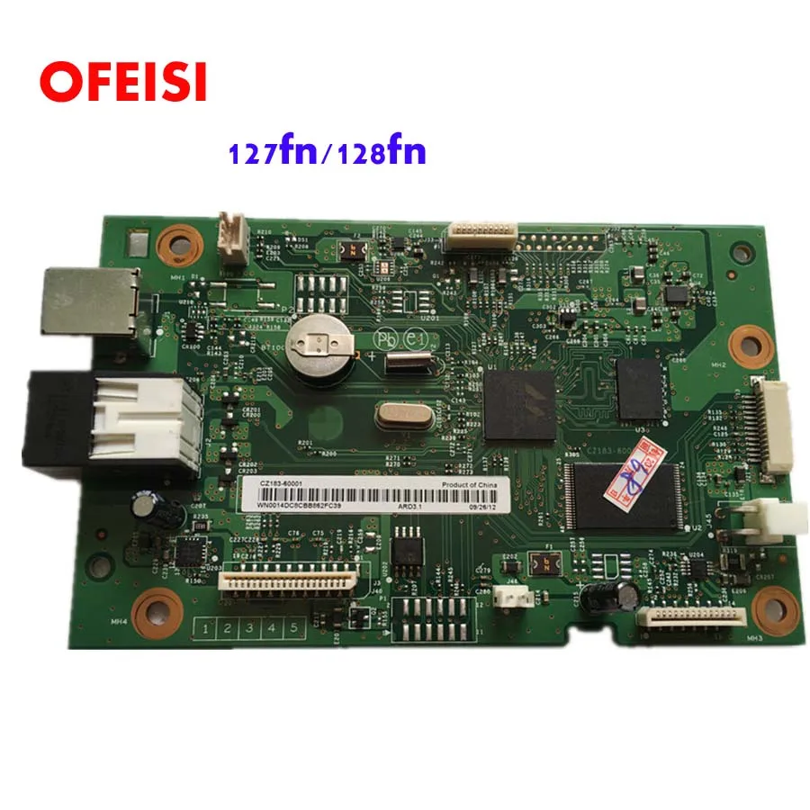 Placa Formatter para impresora HP LaserJet Pro, pieza de impresión de  CZ181-60001, M127, M128, M127FN, M128FN, M127FW, M128FW, CZ183-60001, 5  uds. - AliExpress Ordenadores y oficina
