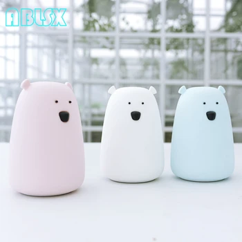 Cartoon Animal Night Light 3D Three Color Bear NIghtlights For Children 7 Color Changed Lamp Usb Battery Powered For Bedroom
Cartoon Animal Night Light 3D Three Color Bear NIghtlights For Children 7 Color Changed Lamp Usb Battery Powered For Bedroom