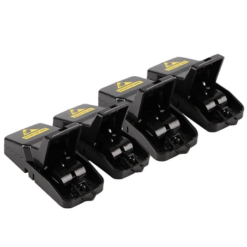 4Pc Snap Mouse Trap Quick Kill Mice Rodent Mouse Killer Catcher Effective Sensitive Reusable Durable and Sanitary Traps for Home
4Pc Snap Mouse Trap Quick Kill Mice Rodent Mouse Killer Catcher Effective Sensitive Reusable Durable and Sanitary Traps for Home