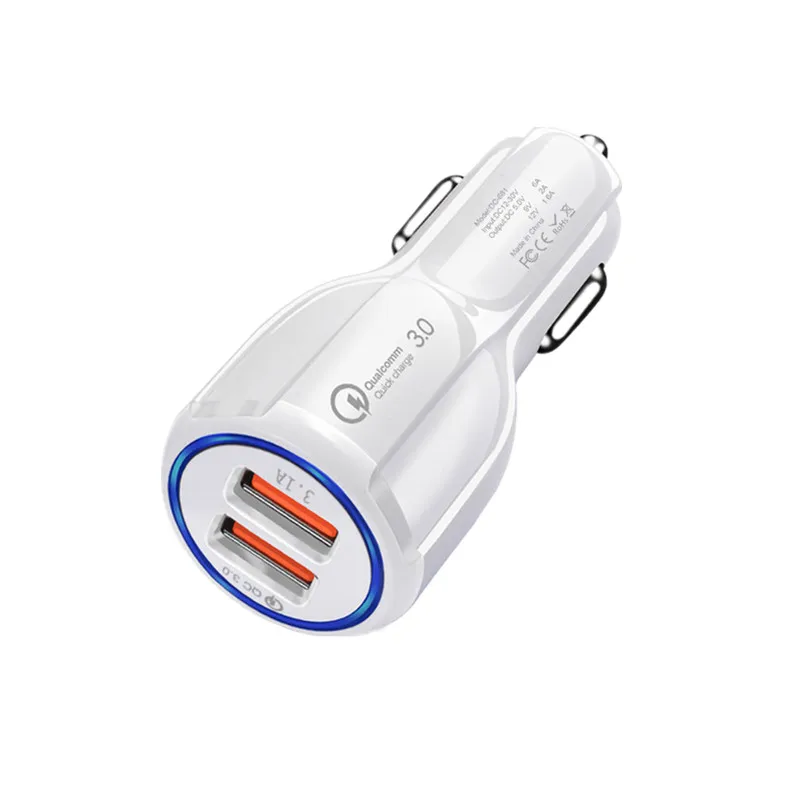 Dual Port USB Output Car Charger 3.1A max Charger for iphone 6 7 Samsung Galaxy S6 S7 edge a6 a8 a7 a3 a5 2017 More Smart Phone
Dual Port USB Output Car Charger 3.1A max Charger for iphone 6 7 Samsung Galaxy S6 S7 edge a6 a8 a7 a3 a5 2017 More Smart Phone