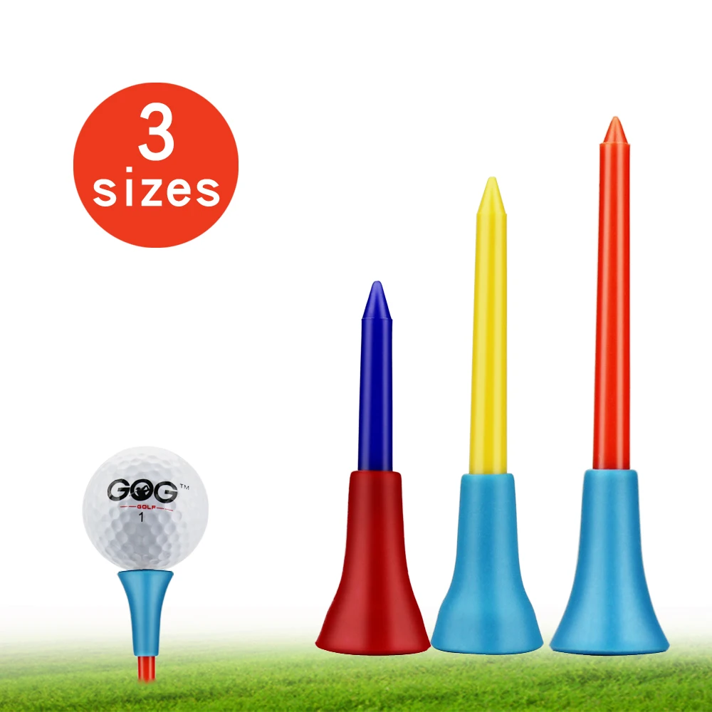 Pack of 30 pcs Golf Tees Plastic Golf Tee Durable Rubber Cushion Top Multi Color Length 56mm 72mm 83mm
Pack of 30 pcs Golf Tees Plastic Golf Tee Durable Rubber Cushion Top Multi Color Length 56mm 72mm 83mm