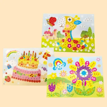 3Set Kids DIY Diamond Rhinestone Painting Sticker Mosaic Beadwork Embroidery Educational Making Tools Toys Cross Stitch Sticker
3Set Kids DIY Diamond Rhinestone Painting Sticker Mosaic Beadwork Embroidery Educational Making Tools Toys Cross Stitch Sticker