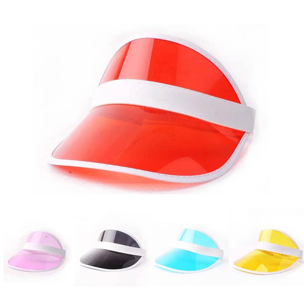 Beibaobao 10 Bright Jell Colors New Transparent PVC Sunshade Cap Adults Sunscreen Tightening Sun Adjustable Hap Fashion Woman
Beibaobao 10 Bright Jell Colors New Transparent PVC Sunshade Cap Adults Sunscreen Tightening Sun Adjustable Hap Fashion Woman