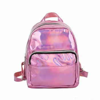 2019 New Women Mini Backpack Travel Bags Silver Laser Backpack Women Girls PU Leather Holographic Backpack
2019 New Women Mini Backpack Travel Bags Silver Laser Backpack Women Girls PU Leather Holographic Backpack