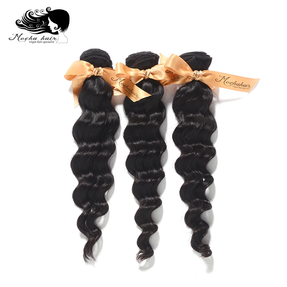 MOCHA Hair 3 Bundles 10A Brazilian Virgin Hair Loose Wave 12"- 28" 100% Unprocessed Human Hair Extension Natural Color
MOCHA Hair 3 Bundles 10A Brazilian Virgin Hair Loose Wave 12"- 28" 100% Unprocessed Human Hair Extension Natural Color