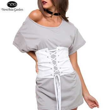 Good Quality White Lace Up Women's Suede Faux Leather Waist Belt Corset Belts Shape-Making Midriff-Cinchers S-XL New
Good Quality White Lace Up Women's Suede Faux Leather Waist Belt Corset Belts Shape-Making Midriff-Cinchers S-XL New