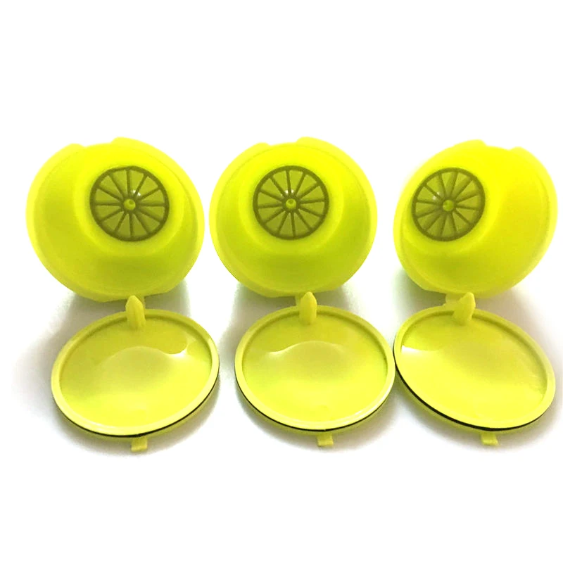 Home Use 3pcs Eco-friendly Green Reusable Coffee Capsule Plastic Refillable Compatible Coffee Filter Baskets Soft Capsules F0125
Home Use 3pcs Eco-friendly Green Reusable Coffee Capsule Plastic Refillable Compatible Coffee Filter Baskets Soft Capsules F0125