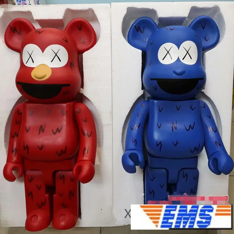 2 Style Sesame Street Bearbrick Be@rbrick Gloomy Kaws 1000% Vinyl Action Figure Collectible Model Toy about 70CM Q648
2 Style Sesame Street Bearbrick Be@rbrick Gloomy Kaws 1000% Vinyl Action Figure Collectible Model Toy about 70CM Q648