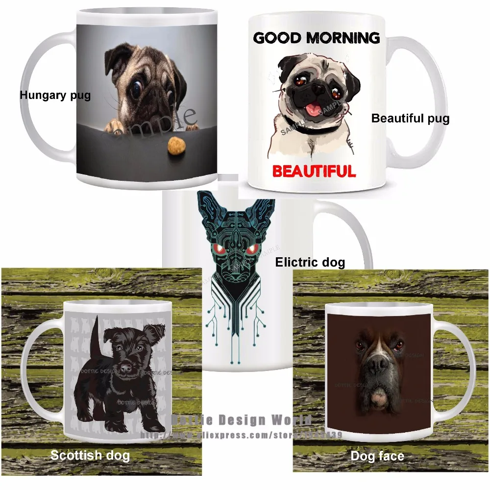 Cute dog funny novelty travel mug Ceramic white coffee tea cup personalized Birthday Easter gifts Hungry pug dog lover mug
Cute dog funny novelty travel mug Ceramic white coffee tea cup personalized Birthday Easter gifts Hungry pug dog lover mug