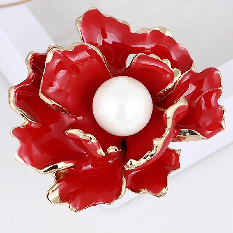Red Blue Flower Alloy Brooches Women Men's Metal Simulated Pearl Elegant Flower Party Banquet Weddings Brooch Gifts
Red Blue Flower Alloy Brooches Women Men's Metal Simulated Pearl Elegant Flower Party Banquet Weddings Brooch Gifts