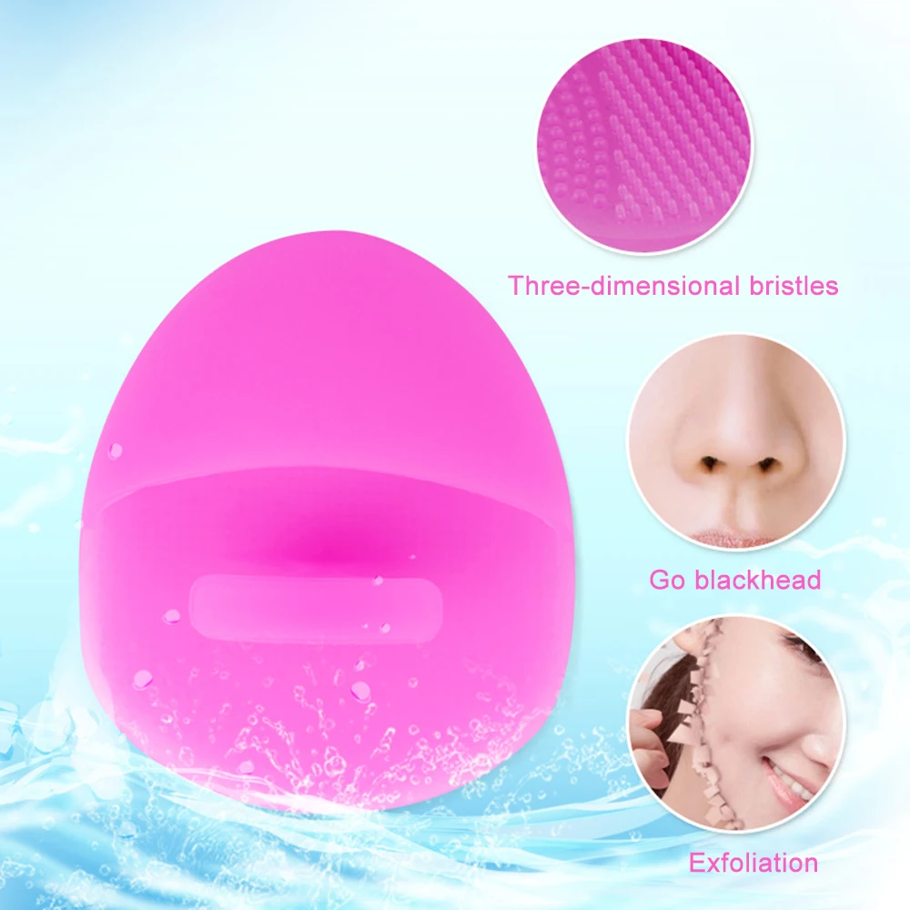 Mini Super Soft Skin-friendly Silicone Massage Brush Deep Clean Face Removal Blackhead Reduce Acne Brush Maquillage Facial
Mini Super Soft Skin-friendly Silicone Massage Brush Deep Clean Face Removal Blackhead Reduce Acne Brush Maquillage Facial