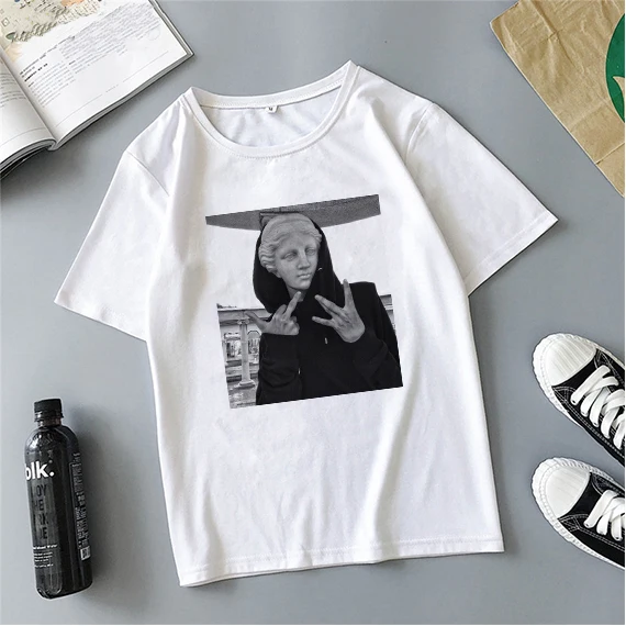 ZOGANKIN Funny Print Women's Summer Fashion T Shirt Cartoon Tee Shirt Female Harajuku O-Neck T-Shirts Tops Short Sleeve Lady Tee
ZOGANKIN Funny Print Women's Summer Fashion T Shirt Cartoon Tee Shirt Female Harajuku O-Neck T-Shirts Tops Short Sleeve Lady Tee