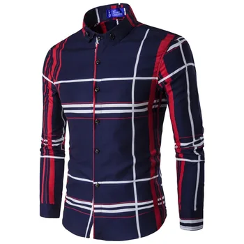 Brand New Men's Plaid Casual Shirt Social Solid Color Shirt Full Sleeve Turn Down Collar
Brand New Men's Plaid Casual Shirt Social Solid Color Shirt Full Sleeve Turn Down Collar