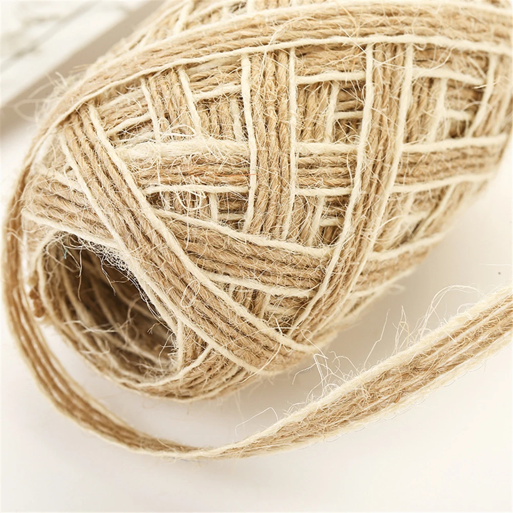 5/10M 0.5mm Natural Jute Burlap Rolls Party Wedding Decor Ornament Fish Silk Rope Trims Tape Hessian Ribbon Event Supplies
5/10M 0.5mm Natural Jute Burlap Rolls Party Wedding Decor Ornament Fish Silk Rope Trims Tape Hessian Ribbon Event Supplies