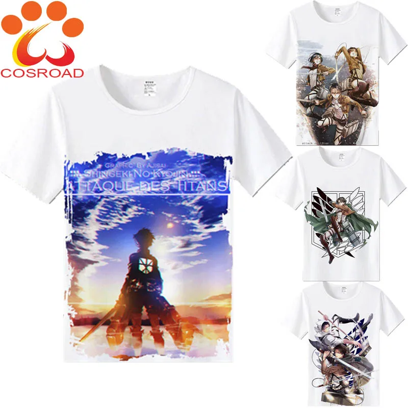 Cosroad Attack On Titan Kids T shirt Mikasa Ackerman Cosplay Costume Boy Girls t shirt Summer Halloween Tops Children's
Cosroad Attack On Titan Kids T shirt Mikasa Ackerman Cosplay Costume Boy Girls t shirt Summer Halloween Tops Children's