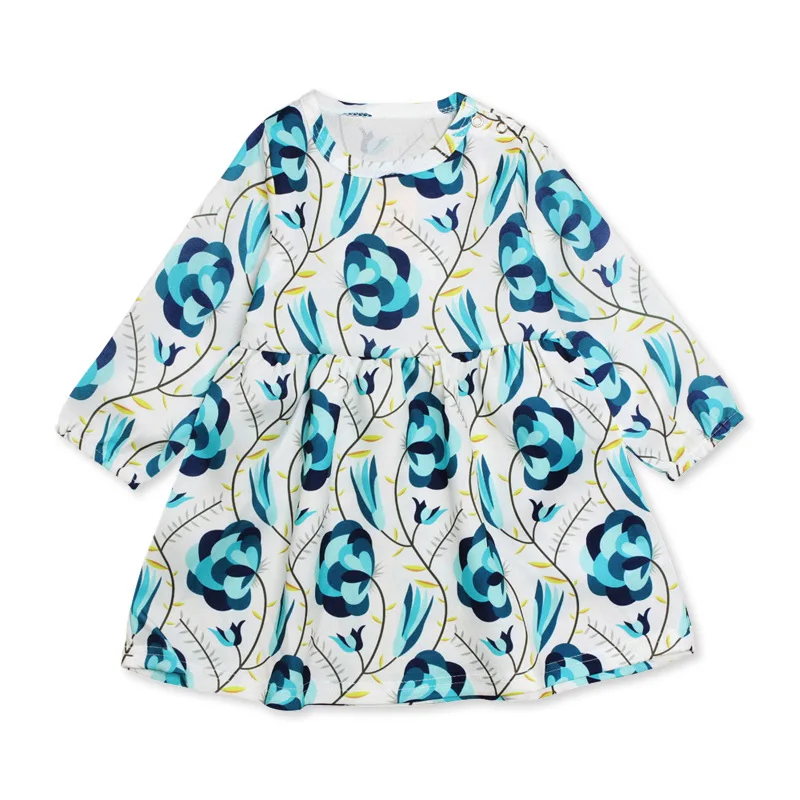 Fashion Girls Dresses Spring Cotton Children Long Sleeve Dresses Floral Print Kids Dresses Girls Clothing
Fashion Girls Dresses Spring Cotton Children Long Sleeve Dresses Floral Print Kids Dresses Girls Clothing