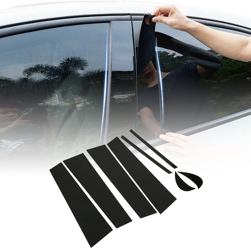 8pcs car Window Center Pillar Trims high quality Glossy Black PVC Window Center Pillars Back Cover Trims For Toyota C'amry 2018
8pcs car Window Center Pillar Trims high quality Glossy Black PVC Window Center Pillars Back Cover Trims For Toyota C'amry 2018