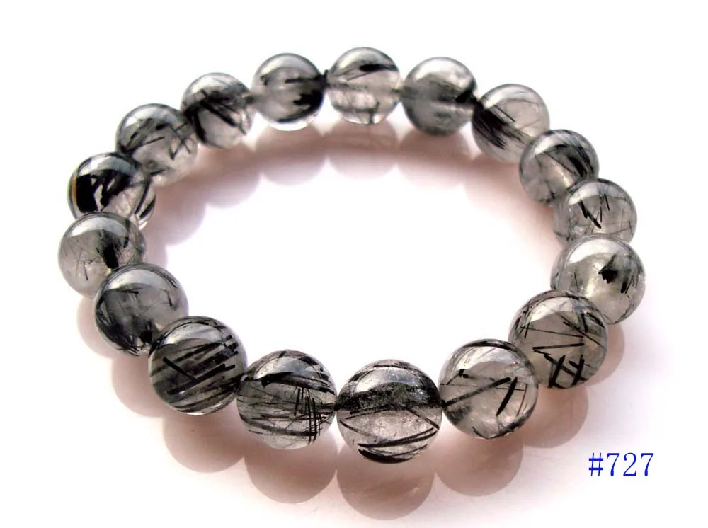 Natural Black Rutilated Quartz Round Beads 11.5mm~12mm Bracelet Women Man Jewelry Accessories Weddings Parties Birthday Gift
Natural Black Rutilated Quartz Round Beads 11.5mm~12mm Bracelet Women Man Jewelry Accessories Weddings Parties Birthday Gift