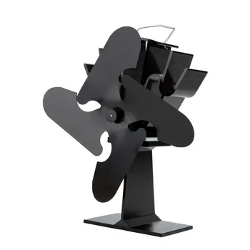 16% Flue Saving Heat Powered Stove Fan 4-Blade Black Aluminum Wood Burning Stove Fan
16% Flue Saving Heat Powered Stove Fan 4-Blade Black Aluminum Wood Burning Stove Fan
