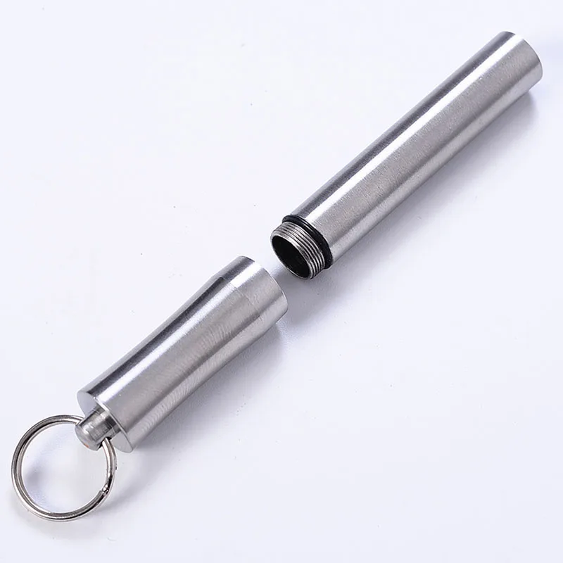 Mini Pocket Pill Cases Toothpick Holder Waterproof Sealed stainless steel EDC Tools Emergency medicine Capsule container Jar
Mini Pocket Pill Cases Toothpick Holder Waterproof Sealed stainless steel EDC Tools Emergency medicine Capsule container Jar