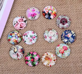 12pcs 30mm Rural flowers restoring ancient Round Diy Handmade Photo Glass Cabochons & Glass Dome Cover Pendant Cameo Settings
12pcs 30mm Rural flowers restoring ancient Round Diy Handmade Photo Glass Cabochons & Glass Dome Cover Pendant Cameo Settings