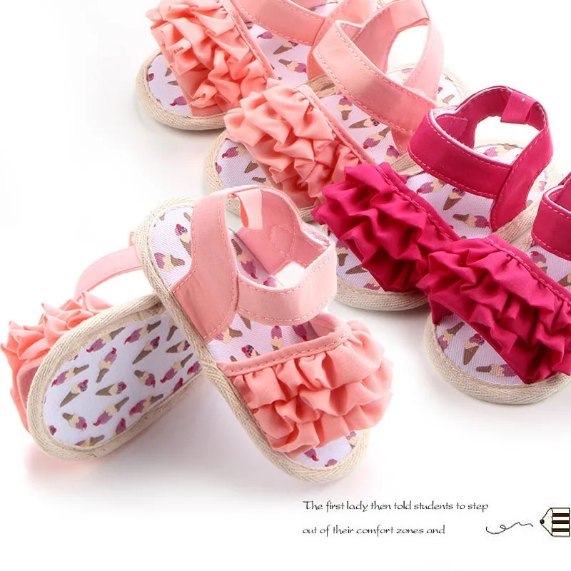 Baby Summer Sandals Newborn Solid Flower Lace Shoes Toddler Non-slip Soft Sole Shoes
Baby Summer Sandals Newborn Solid Flower Lace Shoes Toddler Non-slip Soft Sole Shoes