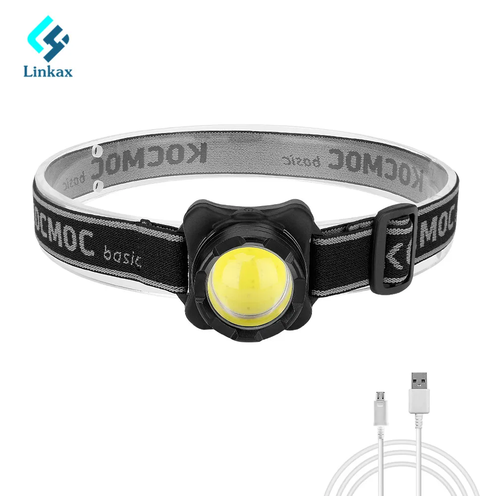 Outdoor Camping Portable mini COB LED Headlamp White+Red Light USB charging Fishing headlights flashlight With battery USB Cable
Outdoor Camping Portable mini COB LED Headlamp White+Red Light USB charging Fishing headlights flashlight With battery USB Cable