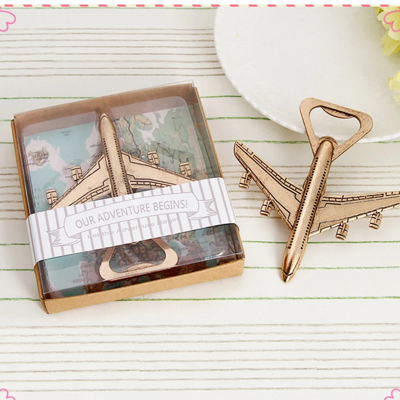 Metal Beer Bottle Opener Antique Airplane "Let The Adventure Begin" Can Opener Creative Gifts For Wedding Favors Party Decor
Metal Beer Bottle Opener Antique Airplane "Let The Adventure Begin" Can Opener Creative Gifts For Wedding Favors Party Decor