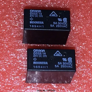 Free Shipping new original Omron relay 10pcs/lot G5SB-14-24VDC G5SB-14-24V G5SB-14 24VDC 5A 5Pin
Free Shipping new original Omron relay 10pcs/lot G5SB-14-24VDC G5SB-14-24V G5SB-14 24VDC 5A 5Pin
