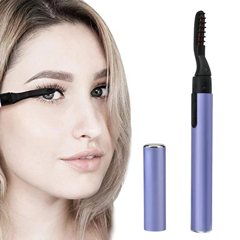 Electric Eyelash Curler Quick Heated Eyelashes Curling Comb Portable Pen Style Eyelash Curler Long Lasting Curling Makeup Tools
Electric Eyelash Curler Quick Heated Eyelashes Curling Comb Portable Pen Style Eyelash Curler Long Lasting Curling Makeup Tools
