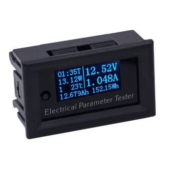 Multifunction 7 in 1 Energy meter blue OLED Tester Voltage current Time temperature capacity meter electrical voltmeter Ammeter
Multifunction 7 in 1 Energy meter blue OLED Tester Voltage current Time temperature capacity meter electrical voltmeter Ammeter