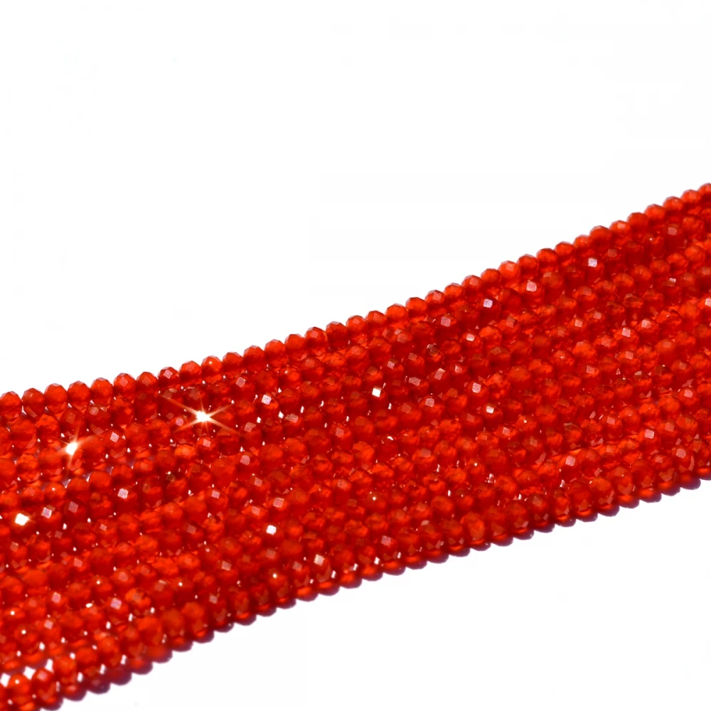 Модные diy 3 мм Рондель темно оранжевые сердолические бусины полный ниток|carnelian