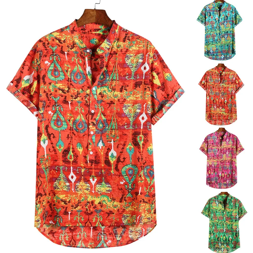 ISHOWTIENDA 2019 New Arrival Men Summer Breathable Comfortable Colorful Print Summer Short Shirt Camicia da uomo Dropshipping 15
ISHOWTIENDA 2019 New Arrival Men Summer Breathable Comfortable Colorful Print Summer Short Shirt Camicia da uomo Dropshipping 15