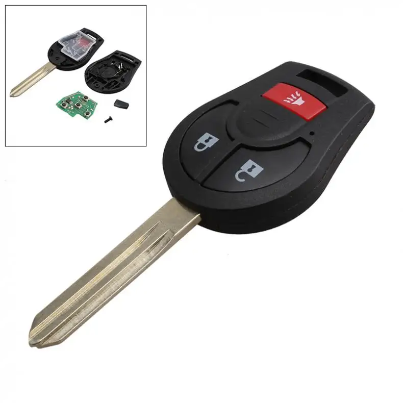 315Hz 3 Buttons Replacement Remote Car Key Fob Transmitter Clicker Alarm with Key for Nissan CWTWB1U751
315Hz 3 Buttons Replacement Remote Car Key Fob Transmitter Clicker Alarm with Key for Nissan CWTWB1U751