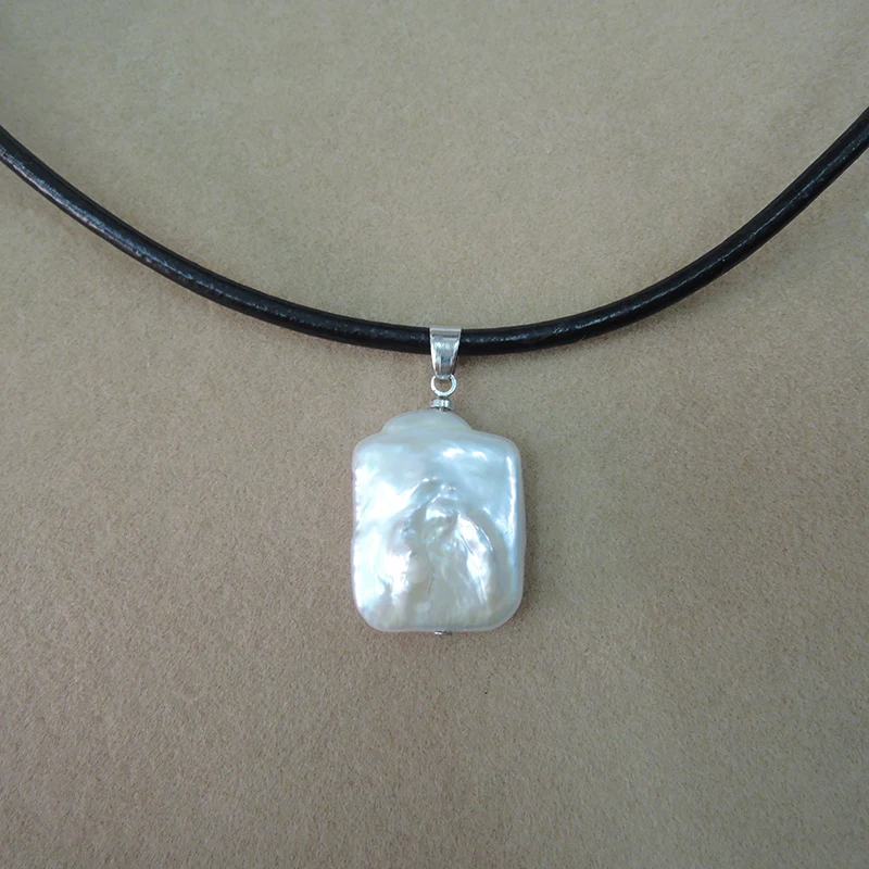 100% nature freshwater pearl pendant necklace ,REAL LEATHER chain-pearl around 17x21 mm rectangle baroque pearl pendant
100% nature freshwater pearl pendant necklace ,REAL LEATHER chain-pearl around 17x21 mm rectangle baroque pearl pendant