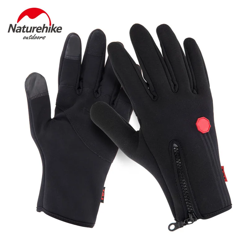 Naturehike Outdoor Skiing Glove Touch Screen Windstopper Zipper Design for Men Sport for Hiking Cycling Camping Black Gray
Naturehike Outdoor Skiing Glove Touch Screen Windstopper Zipper Design for Men Sport for Hiking Cycling Camping Black Gray