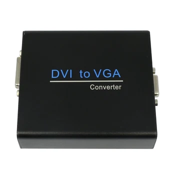 KSOL DVI to VGA Converter Box (24+1) Digital DVI-I Adapter 1080P for PC HDTV Monitor Video Equipment
KSOL DVI to VGA Converter Box (24+1) Digital DVI-I Adapter 1080P for PC HDTV Monitor Video Equipment
