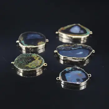 5pcs/lot,Dark Blue Drusy Agates Slab Connector,Gold edge Raw Druzy Agates Geode Freeform Slice Nugget Pendant Necklaces
5pcs/lot,Dark Blue Drusy Agates Slab Connector,Gold edge Raw Druzy Agates Geode Freeform Slice Nugget Pendant Necklaces