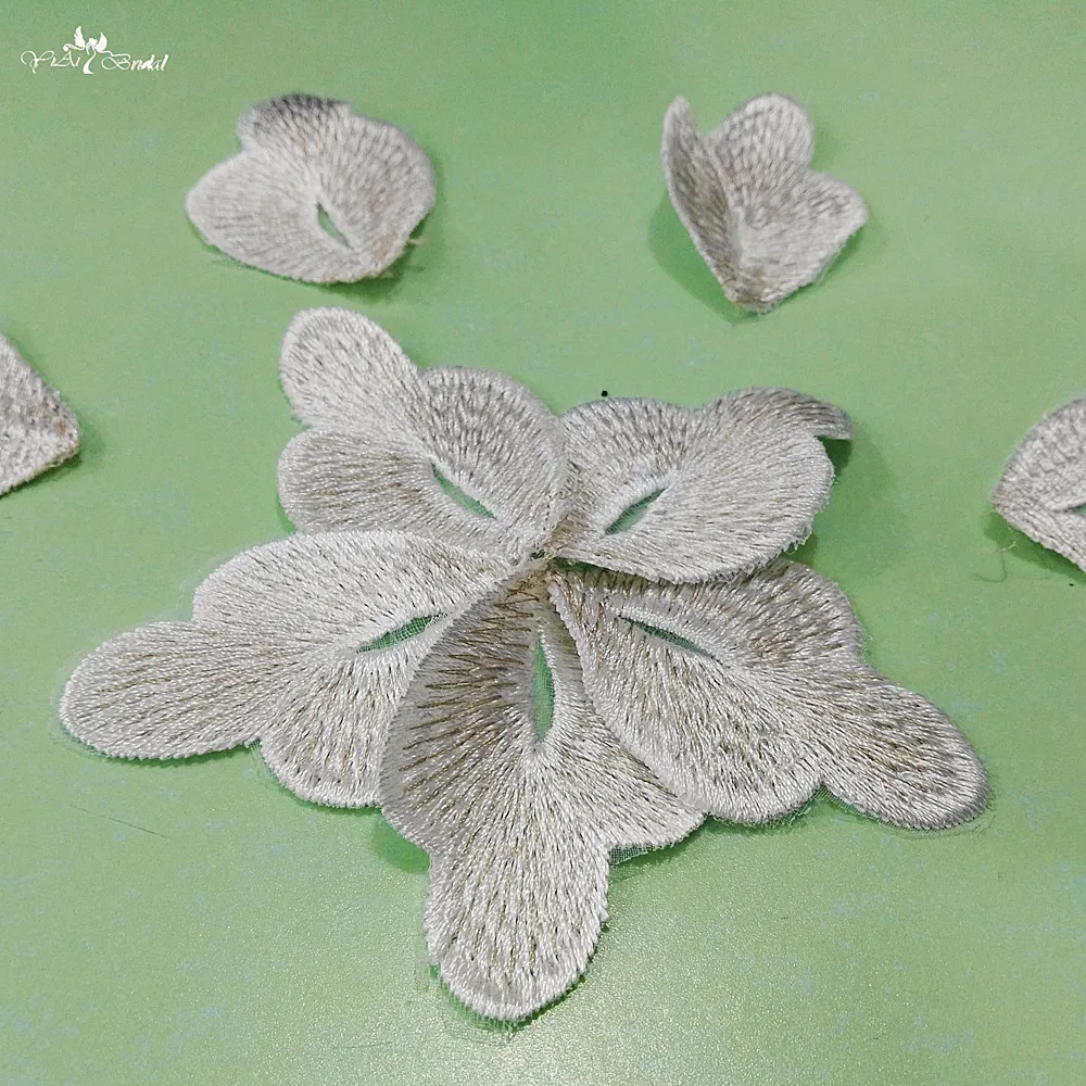 RSS18 Real Pictures Yiaibridal DIY Wedding Accessories Embroidery Appliques For Dress Flowers Petals
RSS18 Real Pictures Yiaibridal DIY Wedding Accessories Embroidery Appliques For Dress Flowers Petals
