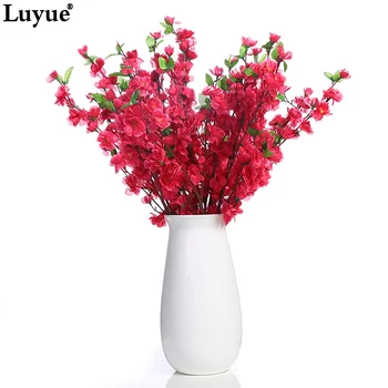 Luyue Flor de flores Flowers flower Artificial Peach Blossom For Home Decoration Wedding decoration flowers
Luyue Flor de flores Flowers flower Artificial Peach Blossom For Home Decoration Wedding decoration flowers