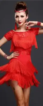 2017 new Fringe tassel latin cha cha dance practice dance dress black,purple,blue,pink,red
2017 new Fringe tassel latin cha cha dance practice dance dress black,purple,blue,pink,red