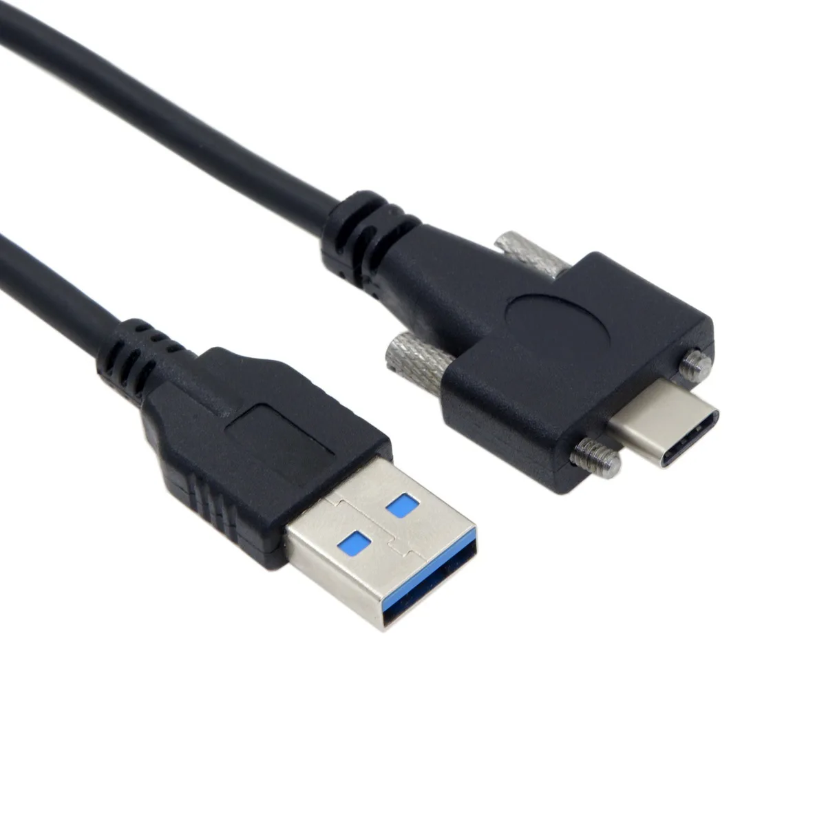 CYDZ USB 3.1 Type-C Dual Screw Locking to Standard USB3.0 Data Cable 1.2m Panel Mount Type
CYDZ USB 3.1 Type-C Dual Screw Locking to Standard USB3.0 Data Cable 1.2m Panel Mount Type