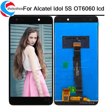 For Alcatel Idol 5S OT6060 LCD Display Touch Screen Digitizer Assembly Replacement Mobile Phone For Alcatel OT6060 6060s +tool
For Alcatel Idol 5S OT6060 LCD Display Touch Screen Digitizer Assembly Replacement Mobile Phone For Alcatel OT6060 6060s +tool
