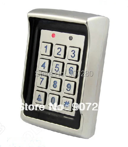 Waterproof Cover Design Vandal Resistant Metal Proximity RFID Access Control Keypad with Dual Relay Output
Waterproof Cover Design Vandal Resistant Metal Proximity RFID Access Control Keypad with Dual Relay Output