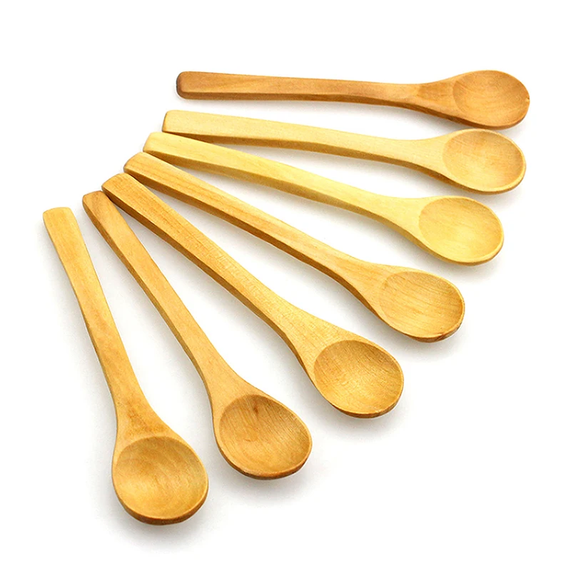 Hot 6Pcs/Set Wooden Round Bamboo Spoon Soup Teaspoon Mixing Cooking Tools Catering Kitchen Utensil
Hot 6Pcs/Set Wooden Round Bamboo Spoon Soup Teaspoon Mixing Cooking Tools Catering Kitchen Utensil