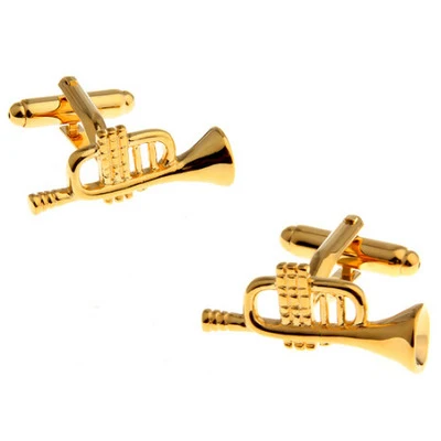 

C-MAN Luxury shirt Golden Horn cufflink for mens Brand cuff buttons cuff links High Quality abotoaduras Jewelry