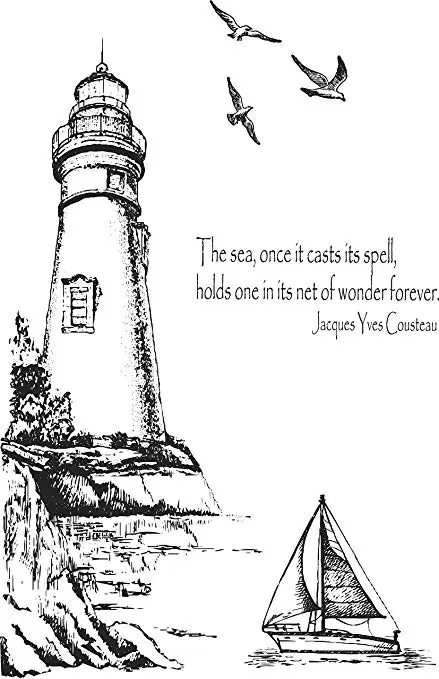 Lighthouse Transparent Clear Silicone Stamp/Seal for DIY scrapbooking/photo album Decorative clear stamp A1431
Lighthouse Transparent Clear Silicone Stamp/Seal for DIY scrapbooking/photo album Decorative clear stamp A1431