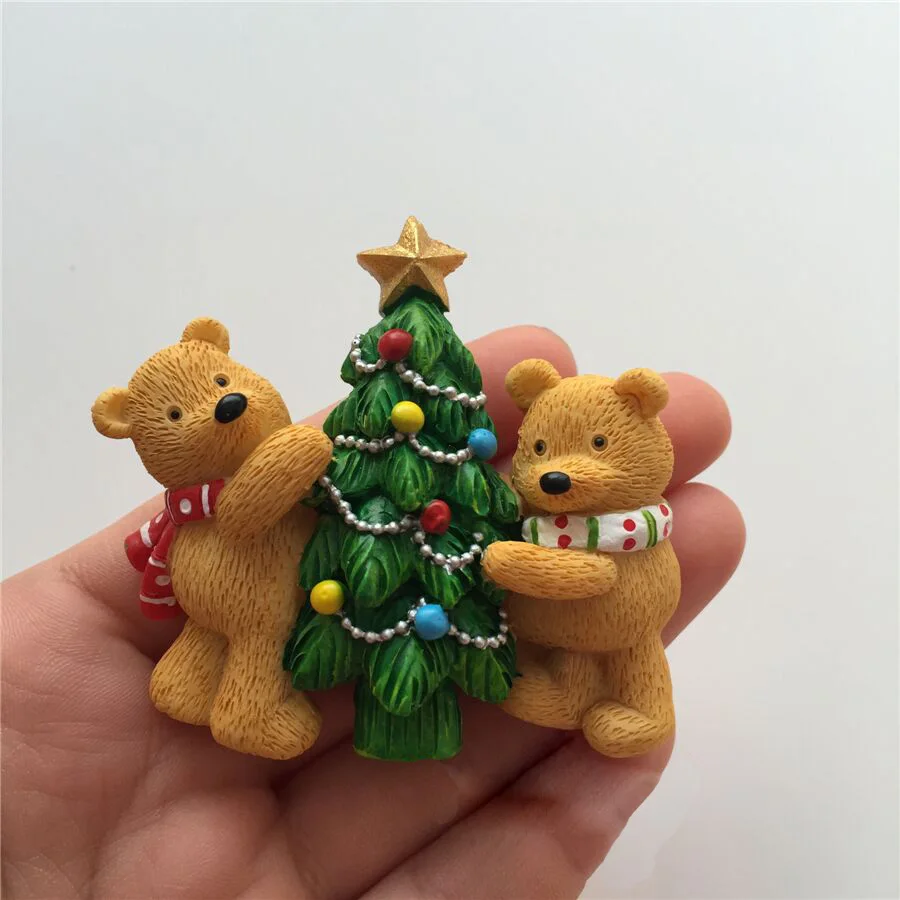The Christmas tree bear Christmas trees turn sugar The chocolate cake decoration silicone tool DIY cake candy mold
The Christmas tree bear Christmas trees turn sugar The chocolate cake decoration silicone tool DIY cake candy mold