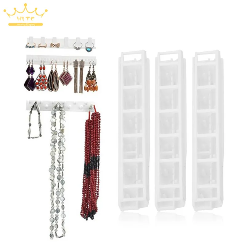 9Pcs/Lot Wall Hanging Shelf Jewelry Necklace Rings Earrings Keys Display Stand Rack Holder Organizer
9Pcs/Lot Wall Hanging Shelf Jewelry Necklace Rings Earrings Keys Display Stand Rack Holder Organizer